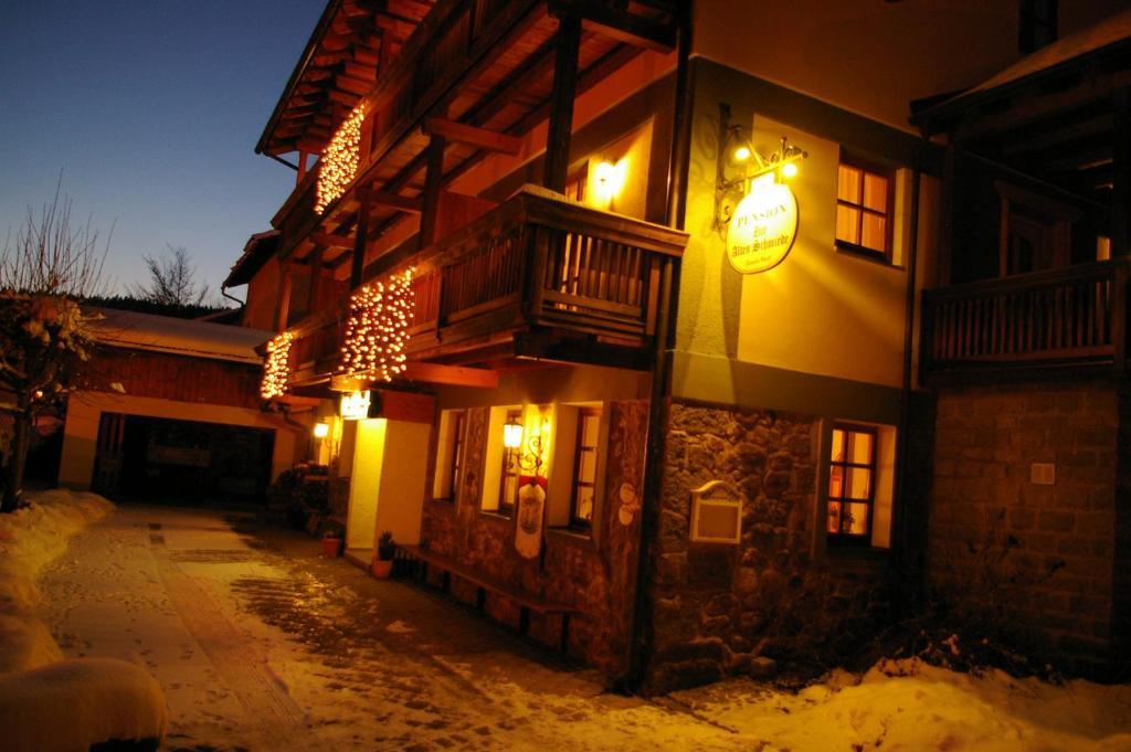 Pension Zur Alten Schmiede Zwiesel Extérieur photo